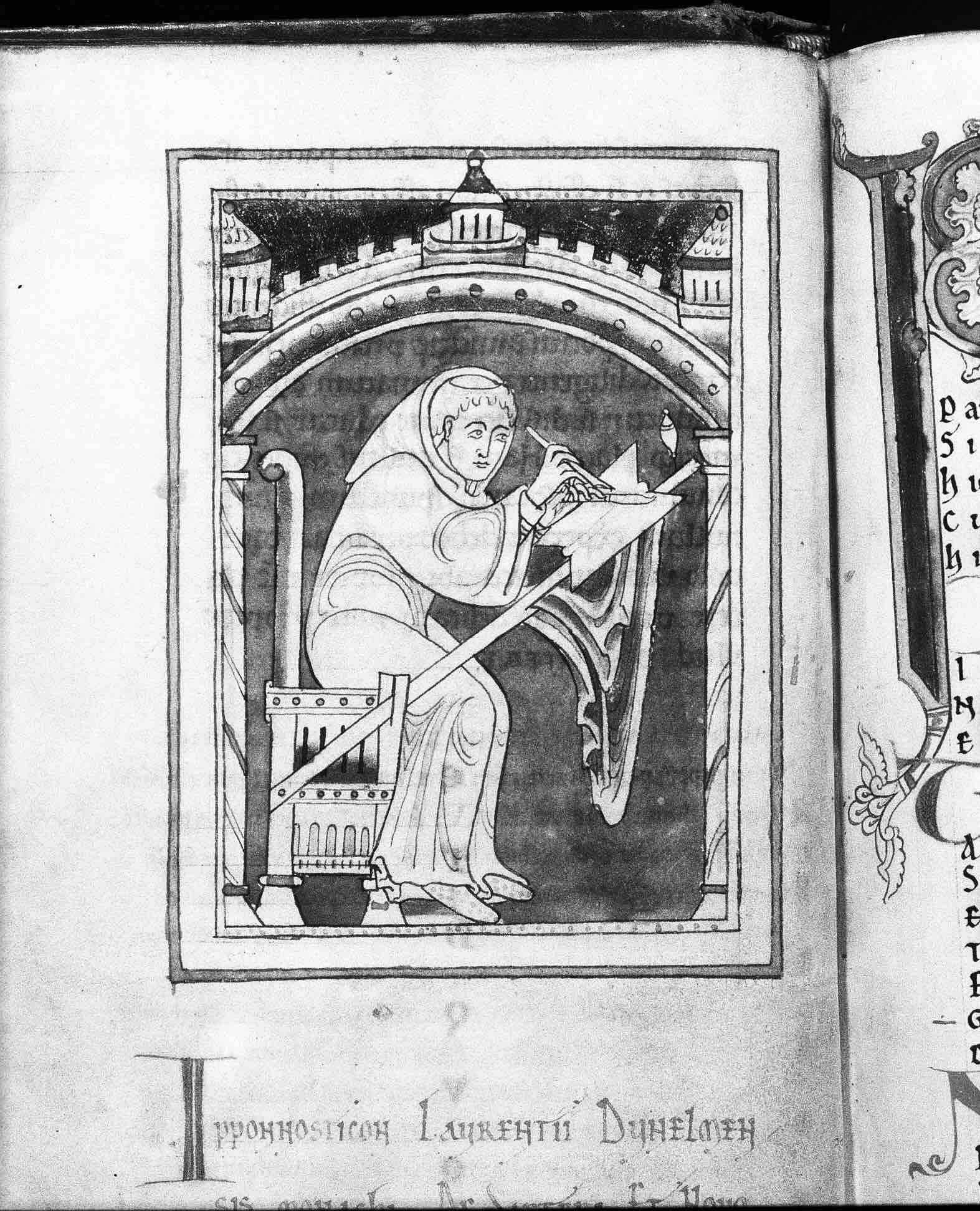 12th-c. collection of works of Lawrence of Durham, Durham University Library (<a href='https://w3id.org/vhmml/readingRoom/view/80445'>England 401</a>)